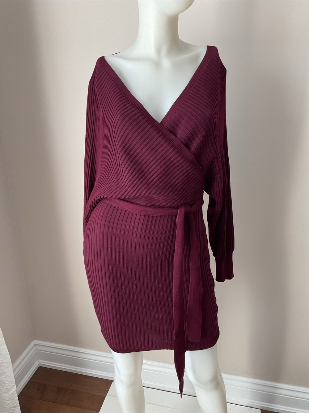 Love Tree Ribbed Sweater Dress - Picture 6 of 12